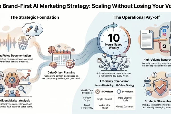 ai marketing strategy graphic